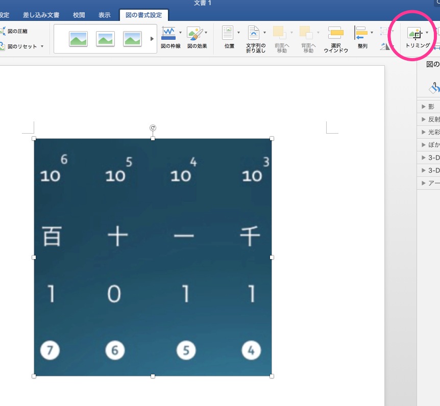 Wordでできる画像編集 切り抜き トリミング 編 Sharewis Press シェアウィズ プレス