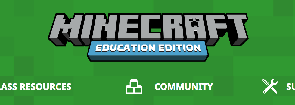 Minecraft Education Editionのページのロゴ画像