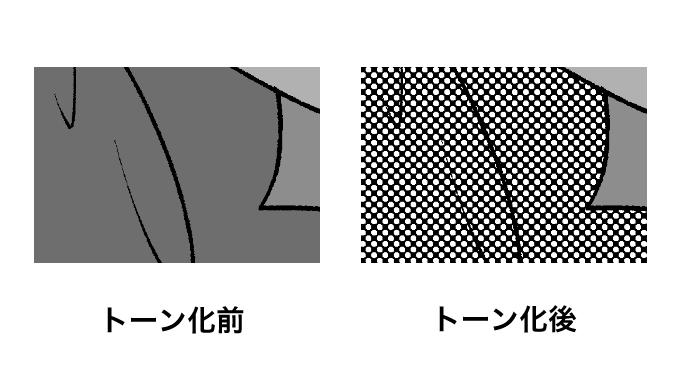 クリスタ Clip Studio Paint のトーン効果の使い方 Sharewis Press シェアウィズ プレス